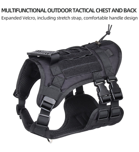 Dog Vest Multifunctional Outdoor Tactical Chest And Back