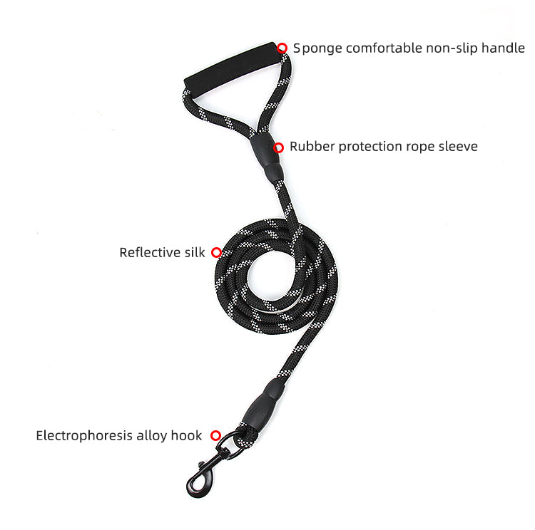 Dog Reflective Round Rope