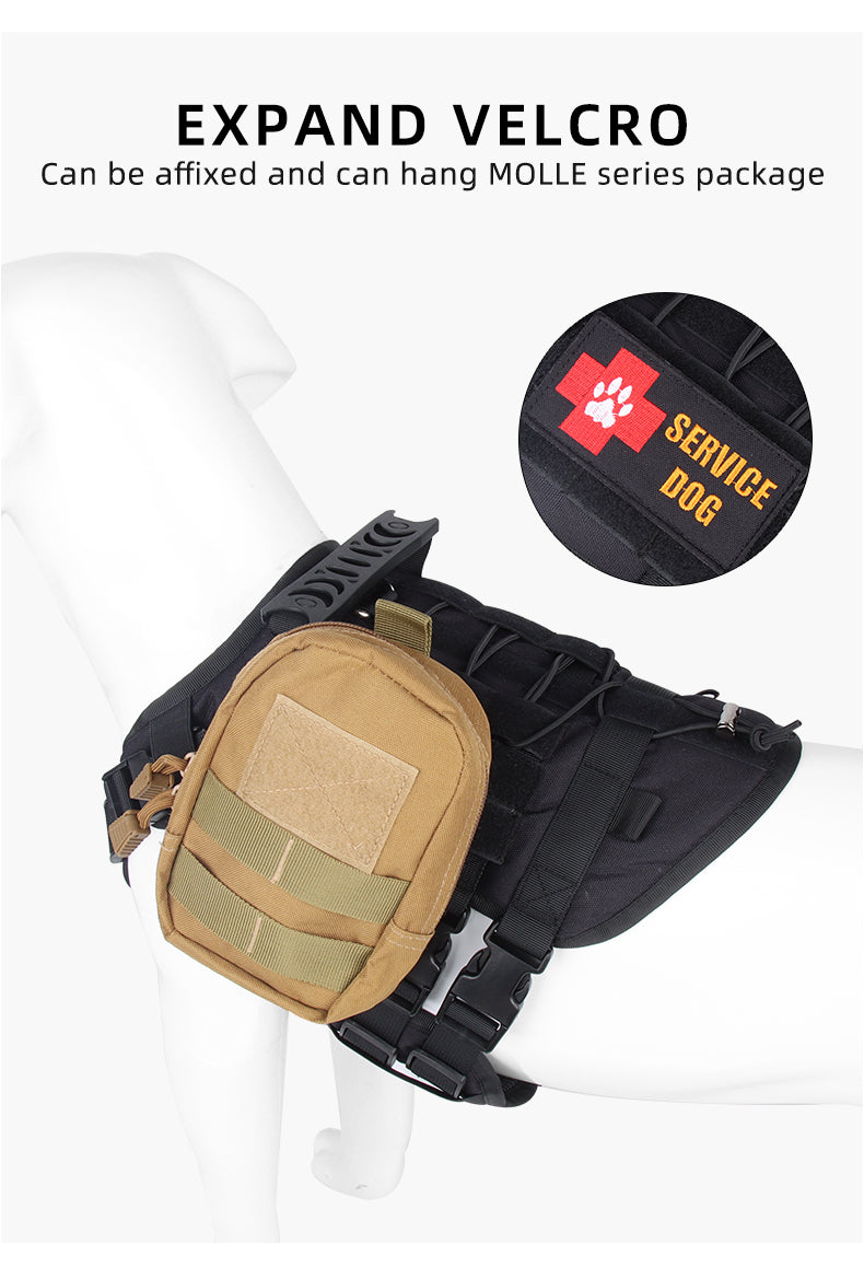 Dog Vest Multifunctional Outdoor Tactical Chest And Back